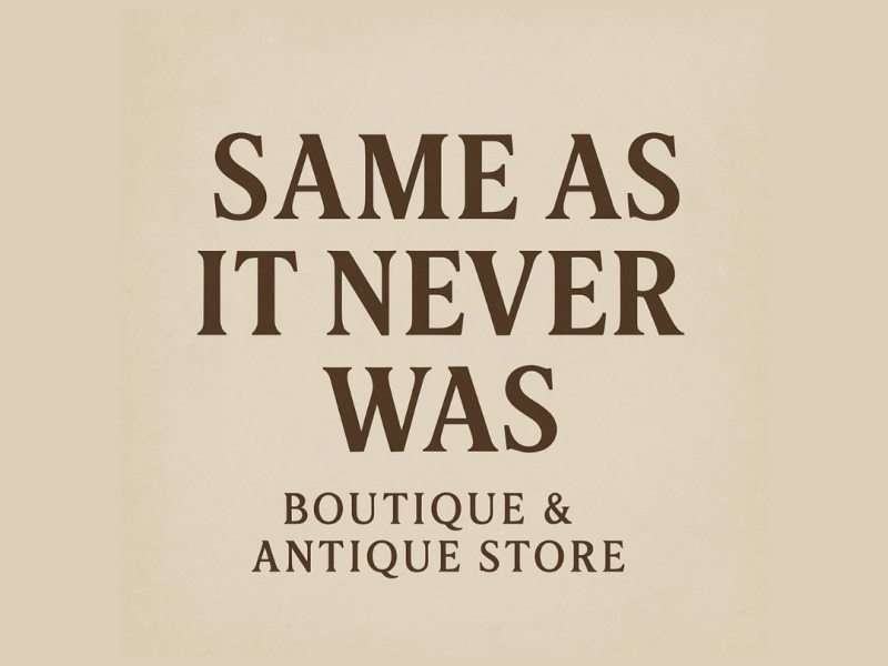 Same As It Never Was