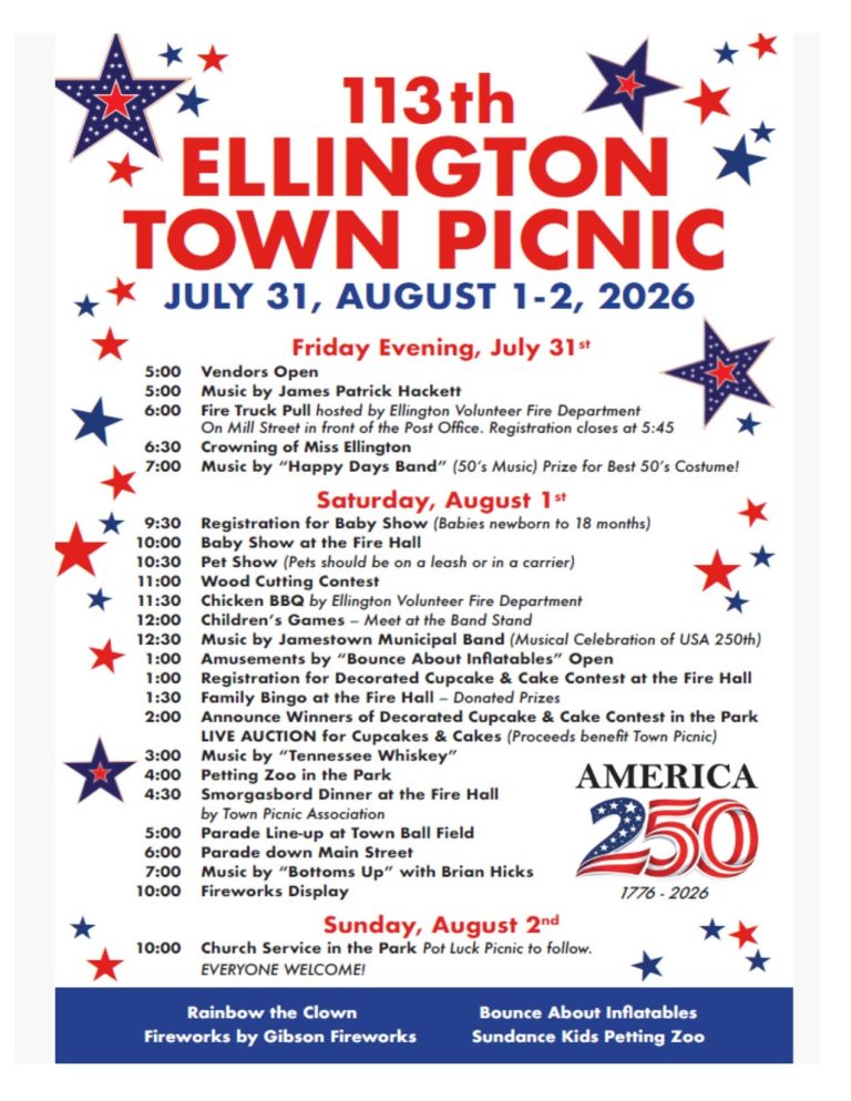 ellington town picnic