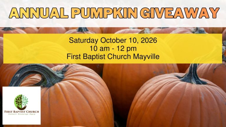 Annual Pumpkin Giveaway