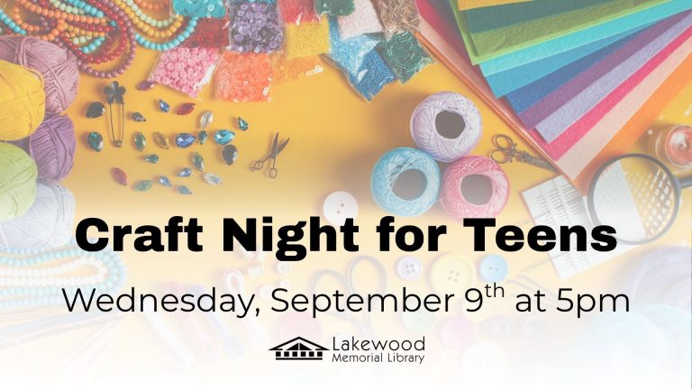 craft for teens night