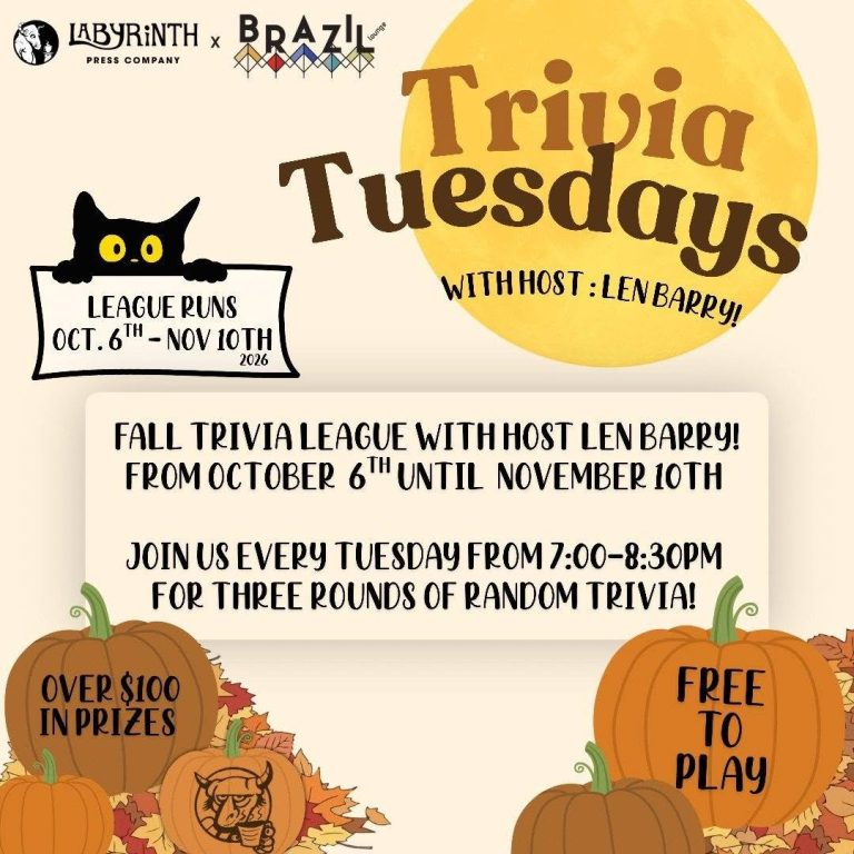 Trivia Tuesdays – Fall League 2026
