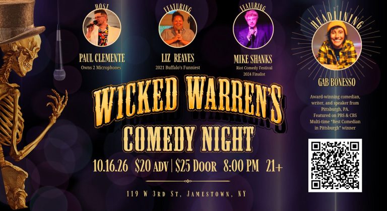 COMEDY NIGHT AT WICKED WARREN’S