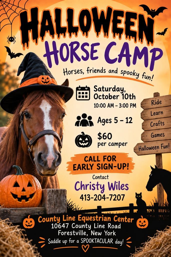 halloween horse camp