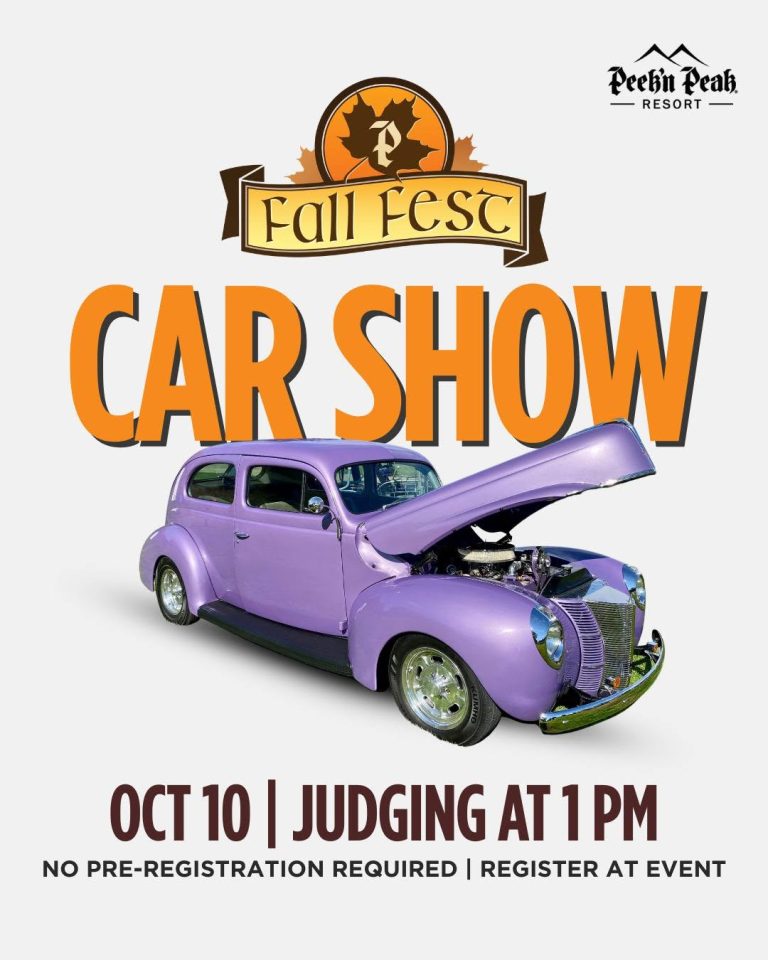 Peek’n Peak Fall Car Show