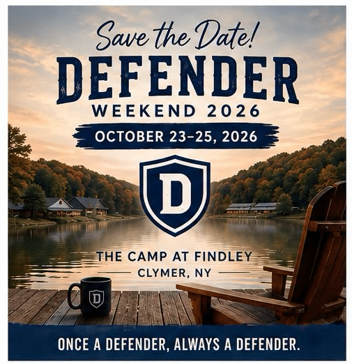 DEFENDER WEEKEND 2026: STAND IN THE G.A.P.