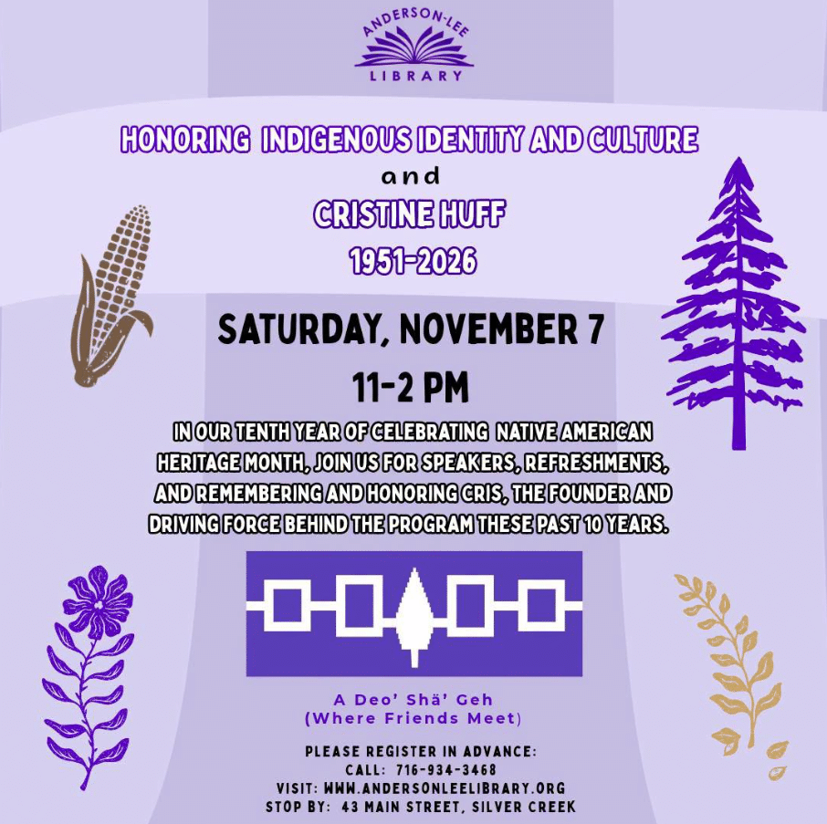 Native American Heritage Month with Anderson Lee Library