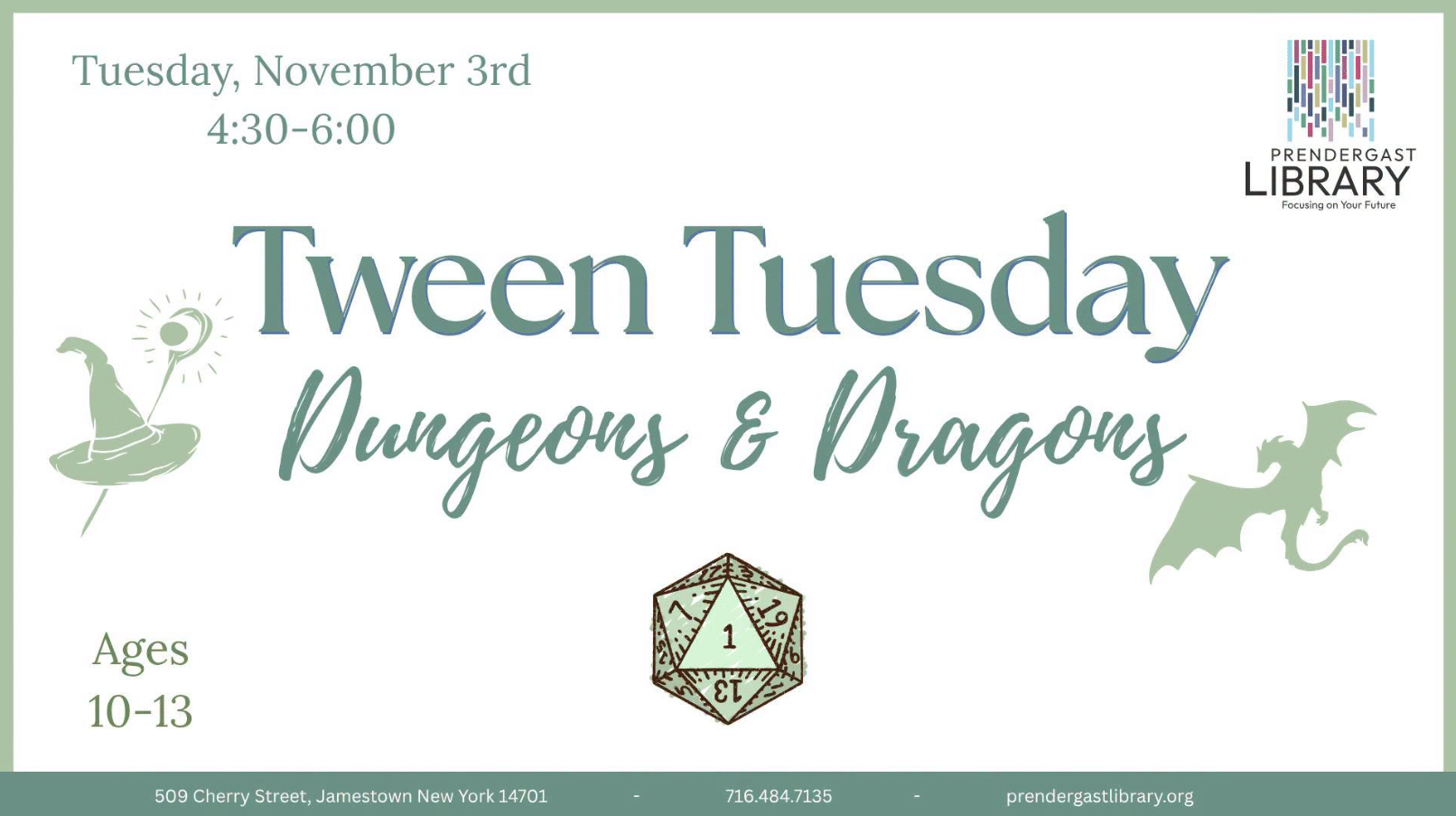November Tween Tuesday: Dungeons & Dragons