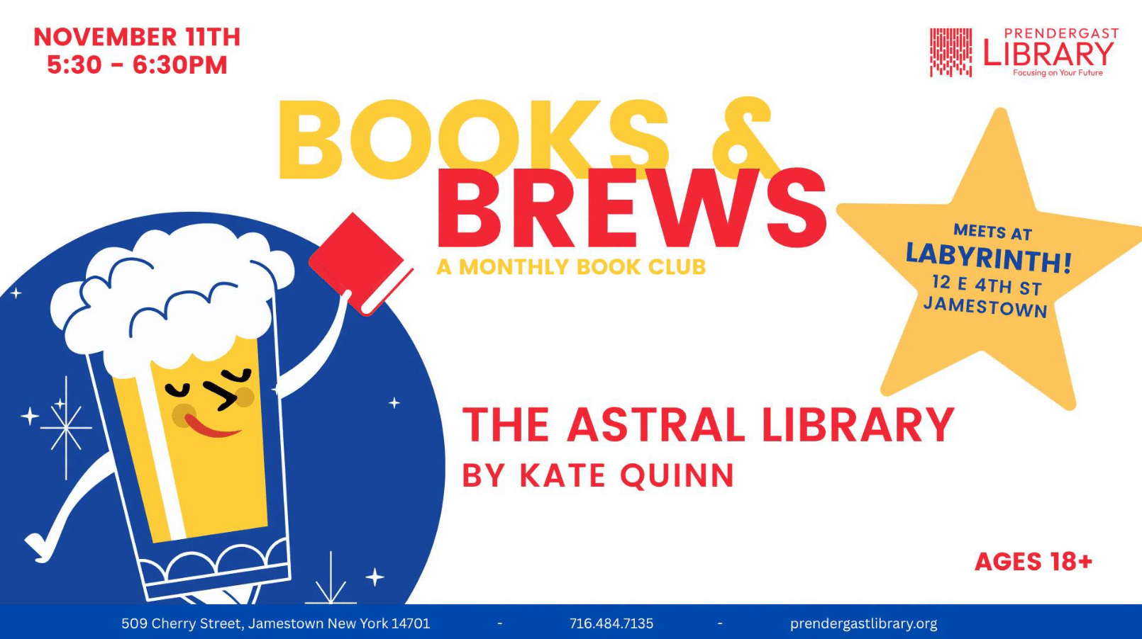 Books & Brews: The Astral Library