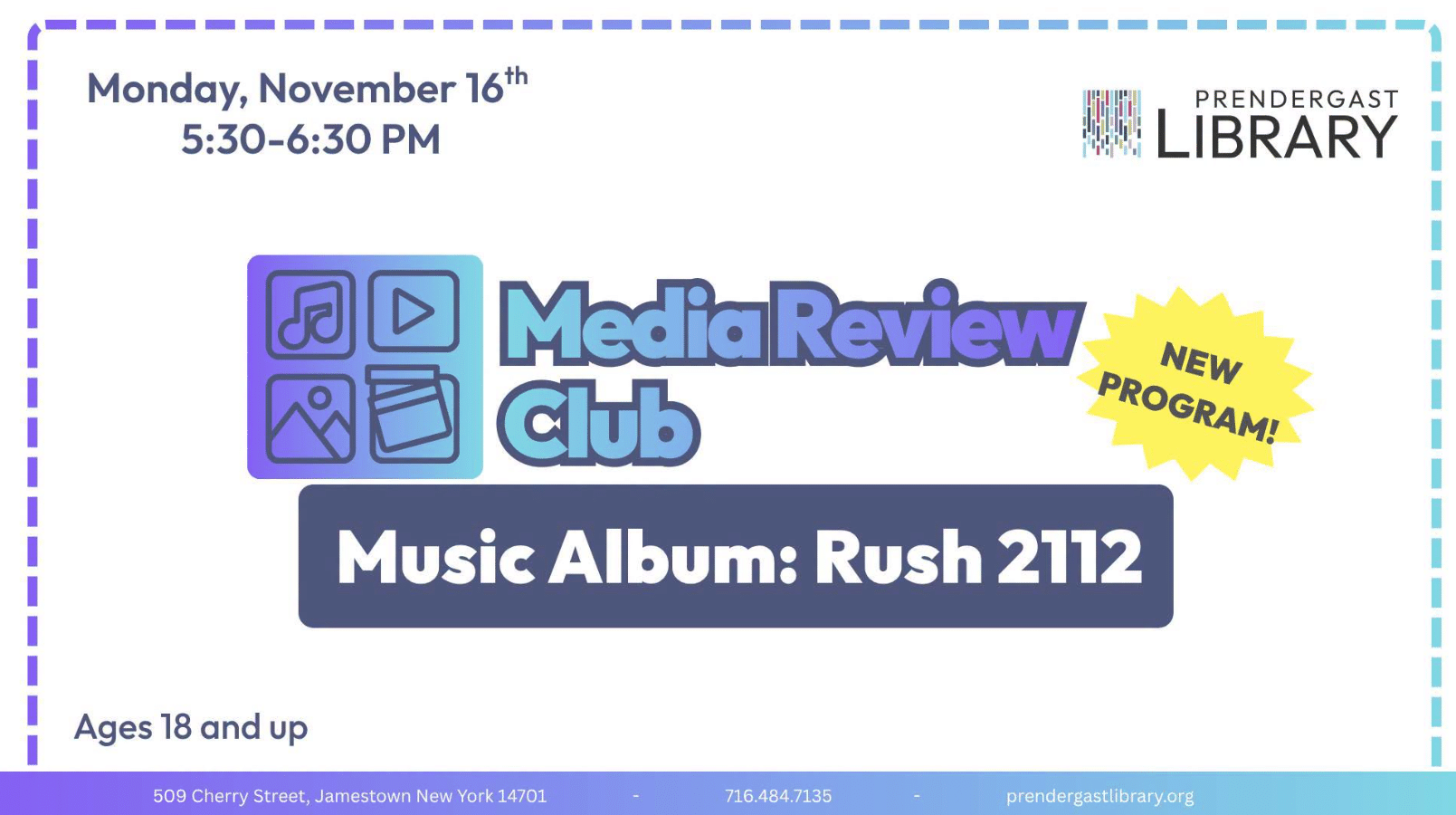 Media Review Club: RUSH 2212