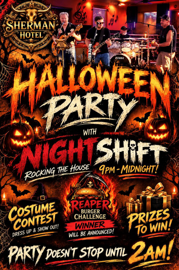 Halloween Party @ Sherman Hotel