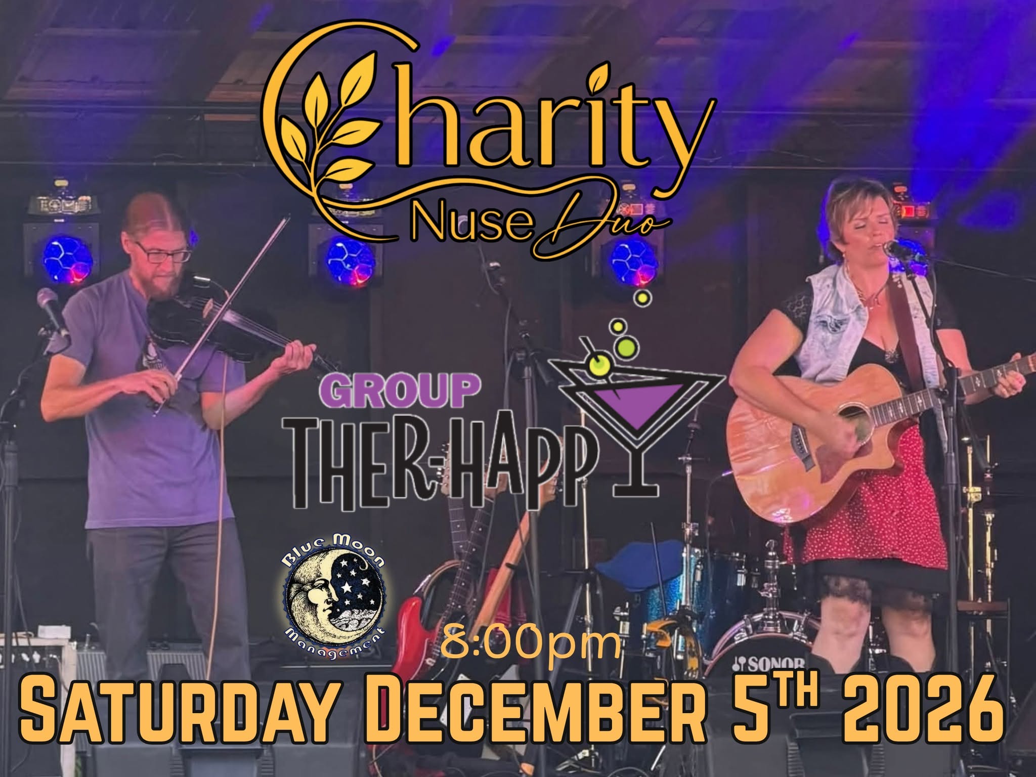 Charity Nuse Duo LIVE @ Group Ther Happy