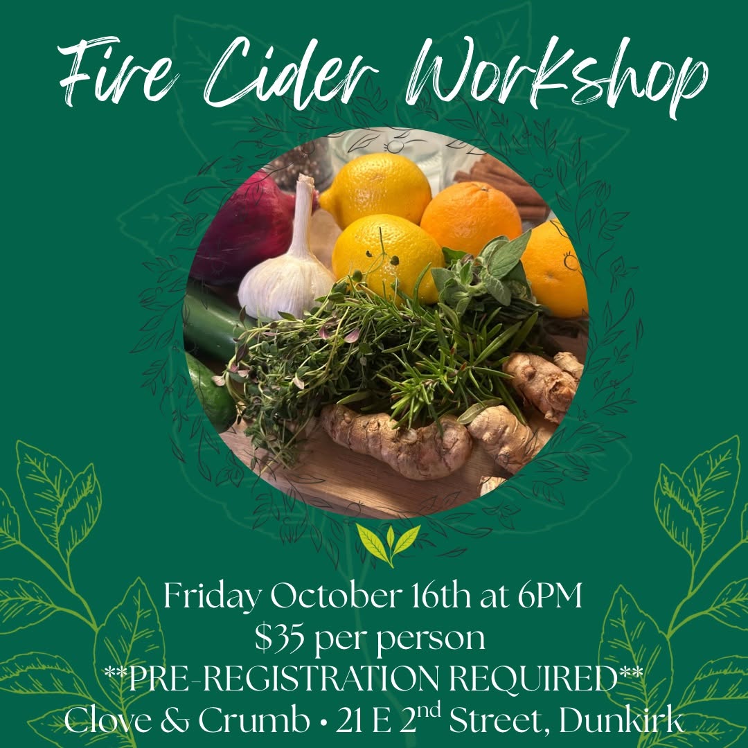 Fire Cider Making Workshop @ Clove & Crumb