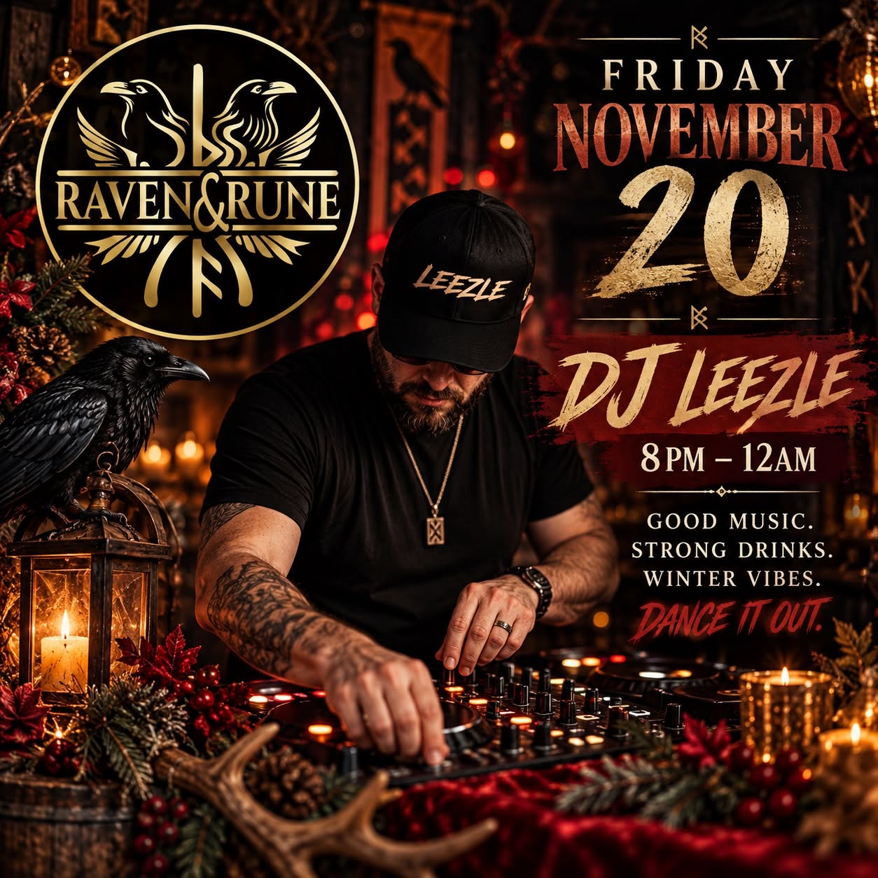 DJ Leezle @ Raven & Rune