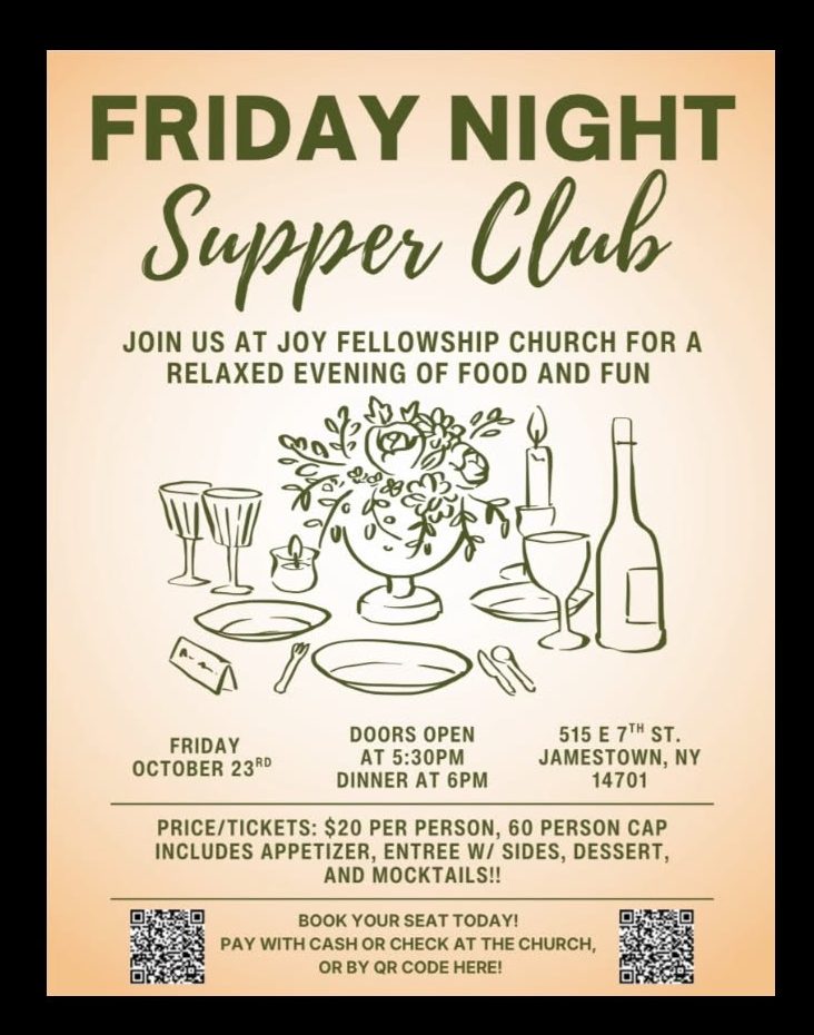 Supper Club with Joy